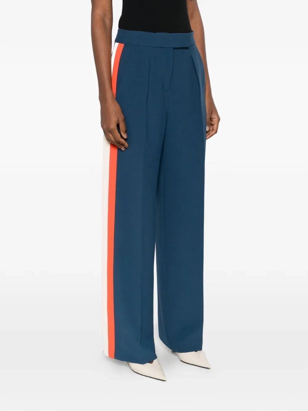 Patrizia Pepe Fluid Pants with Bands Size 28" / US 6 / IT 42 - 5 Thumbnail
