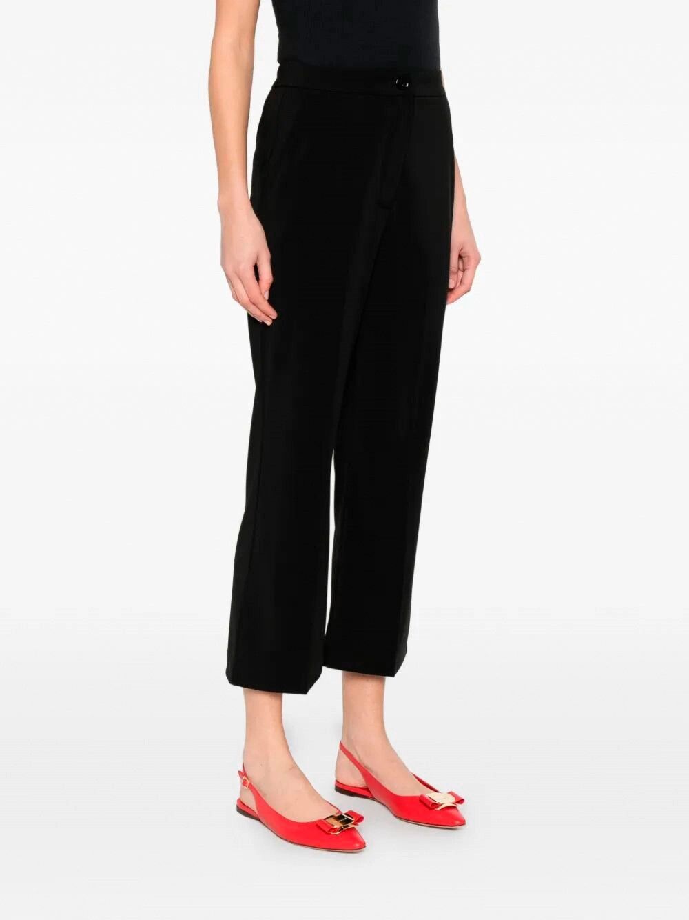 Patrizia Pepe Soft Crepe Pants Size 30" / US 8 / IT 44 - 4 Thumbnail