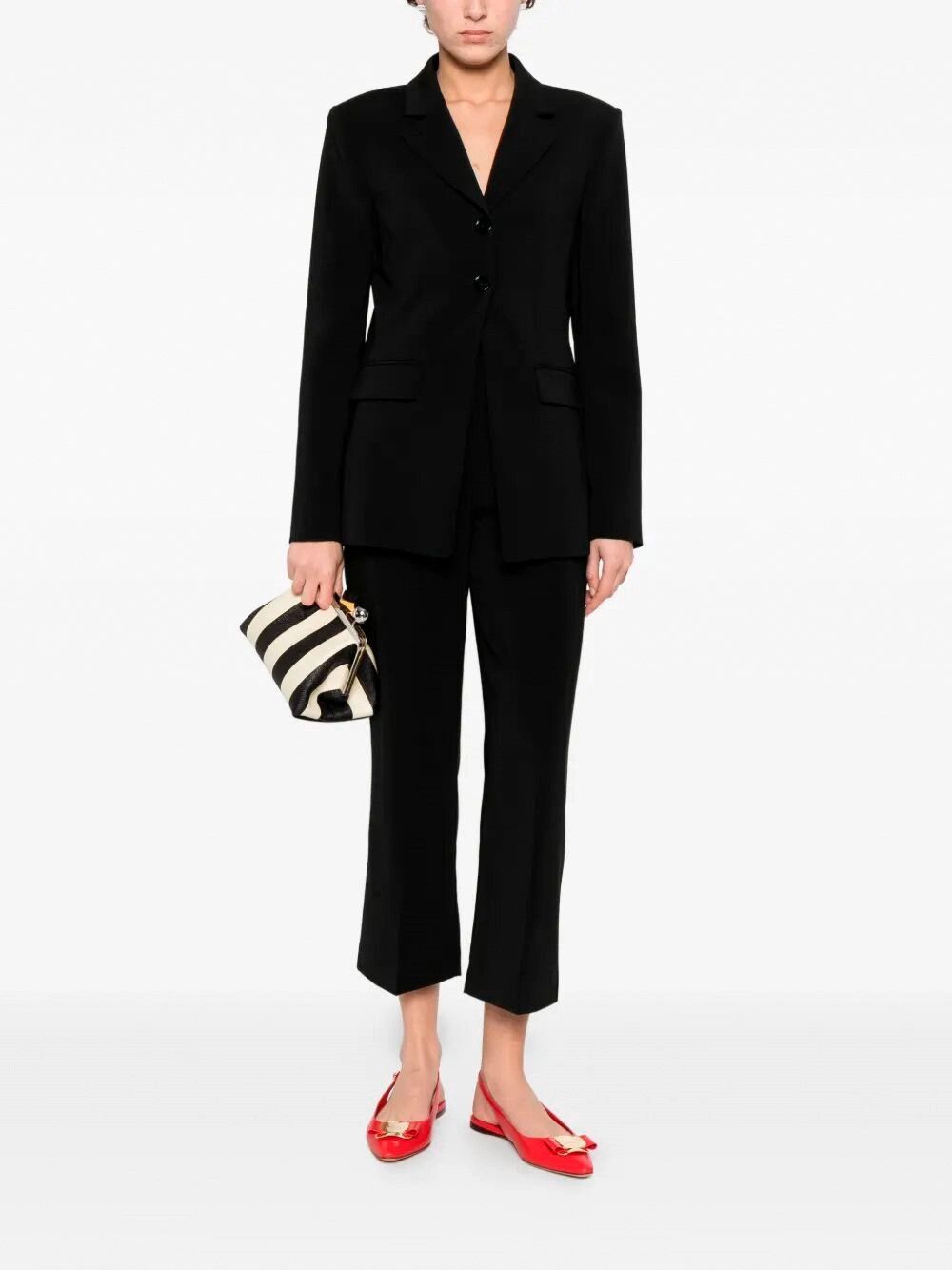 Patrizia Pepe Slim Tailored Blazer Size L / US 10 / IT 46 - 2 Thumbnail