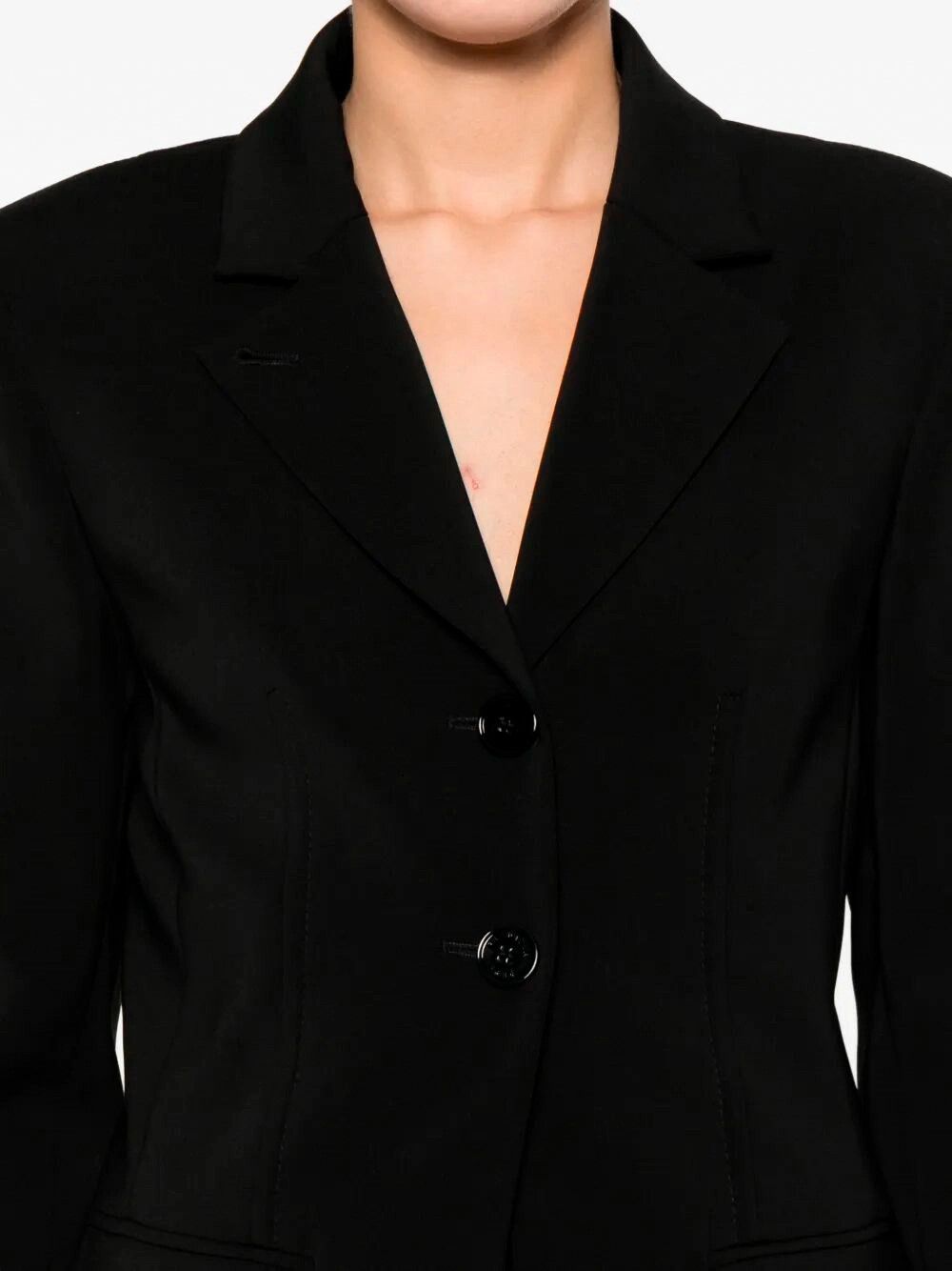 Patrizia Pepe Slim Tailored Blazer Size L / US 10 / IT 46 - 3 Thumbnail