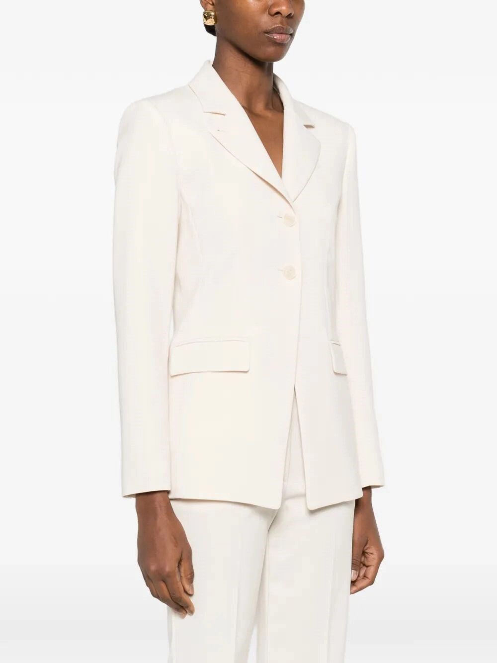 Patrizia Pepe Slim Tailored Blazer Size L / US 10 / IT 46 - 3 Thumbnail