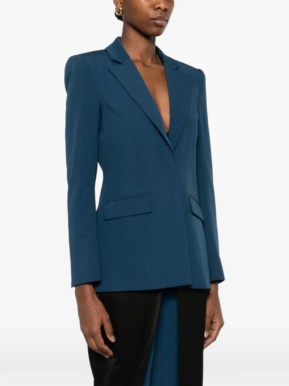 Patrizia Pepe Slim Tailored Blazer Size L / US 10 / IT 46 - 3 Thumbnail