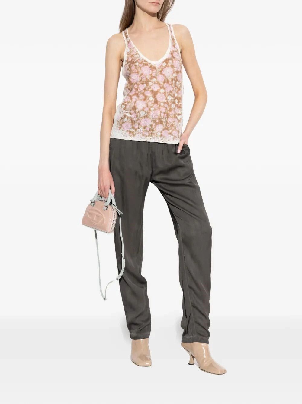 Diesel `M-Blommin` Knitwear Top Size M / US 6-8 / IT 42-44 - 2 Thumbnail