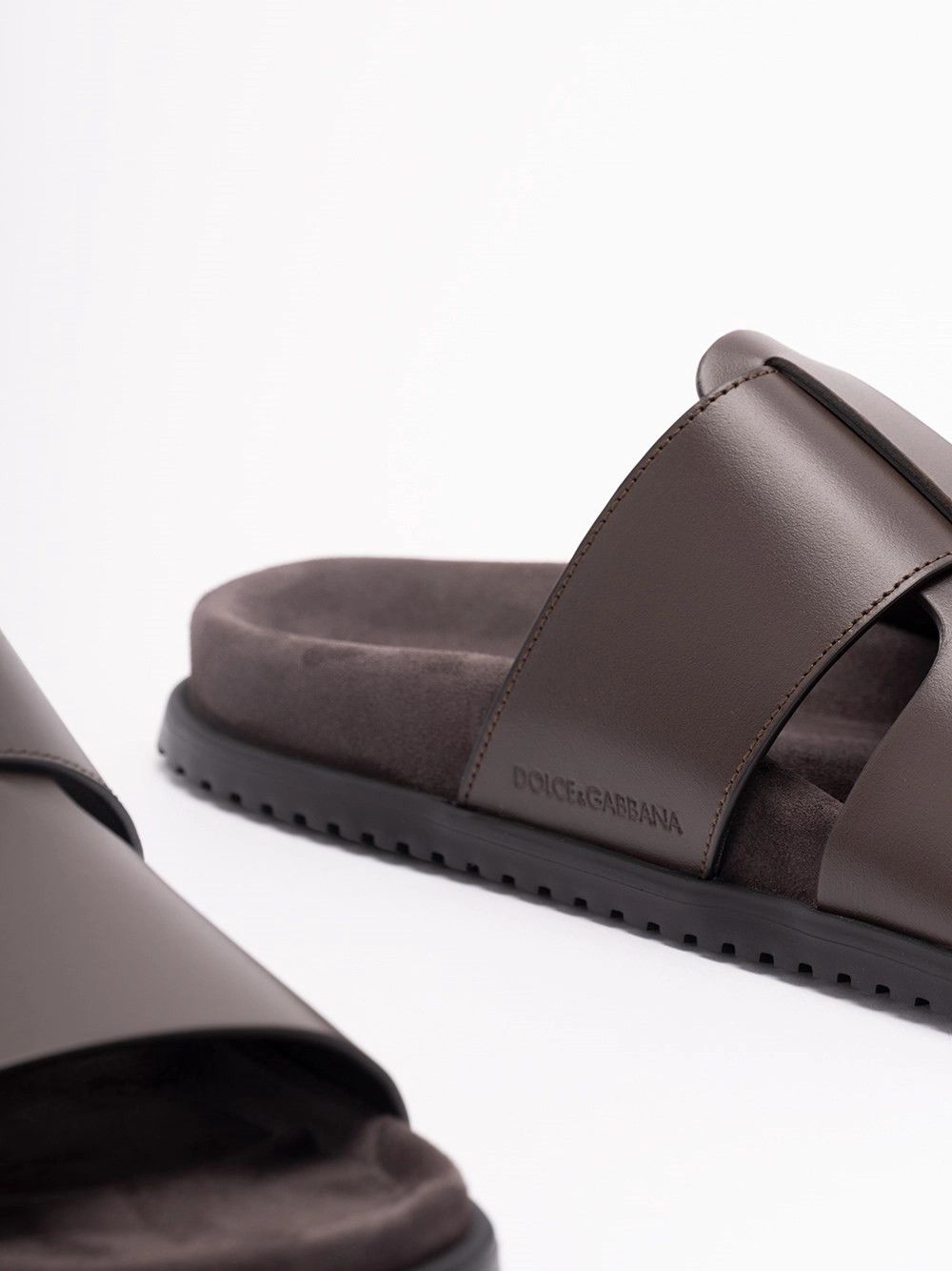 Dolce & Gabbana Leather Sandals Size US 9 / EU 42 - 5 Thumbnail