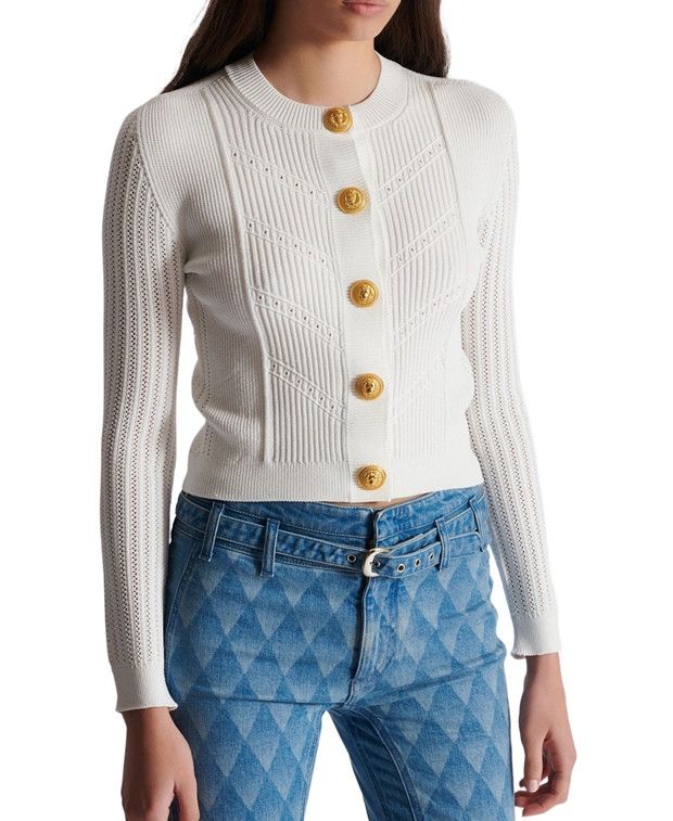Balmain Cardigan Size XS / US 0-2 / IT 36-38 - 2 Thumbnail
