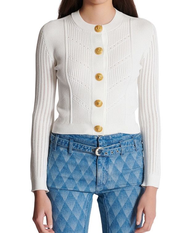 Balmain Cardigan Size XS / US 0-2 / IT 36-38 - 7 Thumbnail