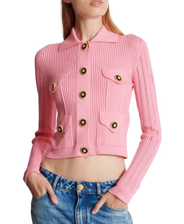 Balmain Cardigan Size XS / US 0-2 / IT 36-38 - 2 Thumbnail