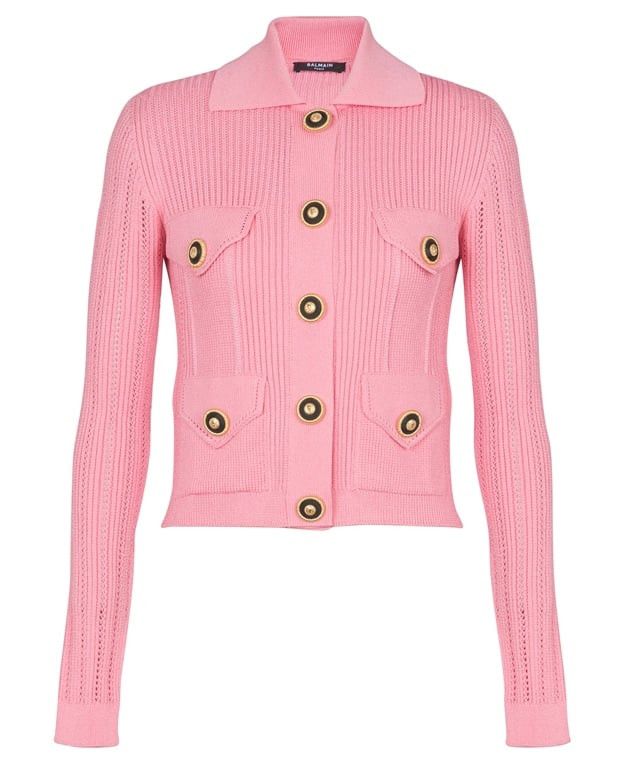 Balmain Cardigan Size S / US 4 / IT 40 - 4 Thumbnail