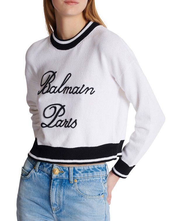 Balmain Knitted top Size XS / US 0-2 / IT 36-38 - 2 Thumbnail