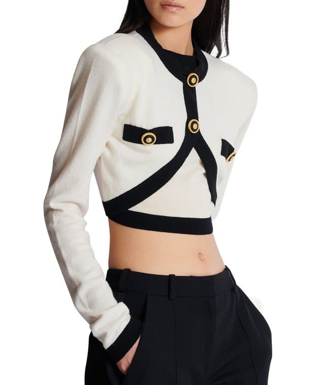 Balmain Cardigan Size S / US 4 / IT 40 - 2 Thumbnail