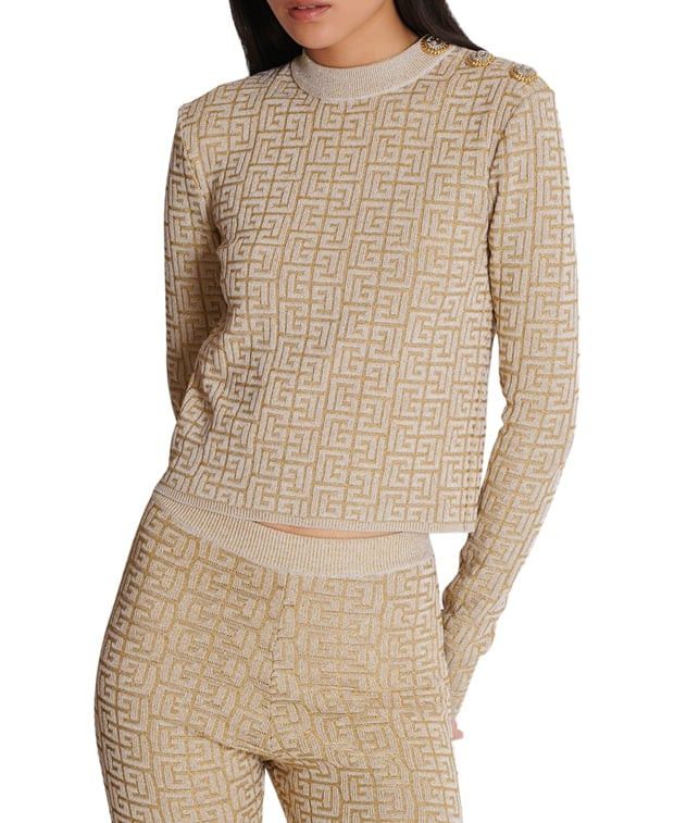 Balmain Knitted top Size S / US 4 / IT 40 - 2 Thumbnail