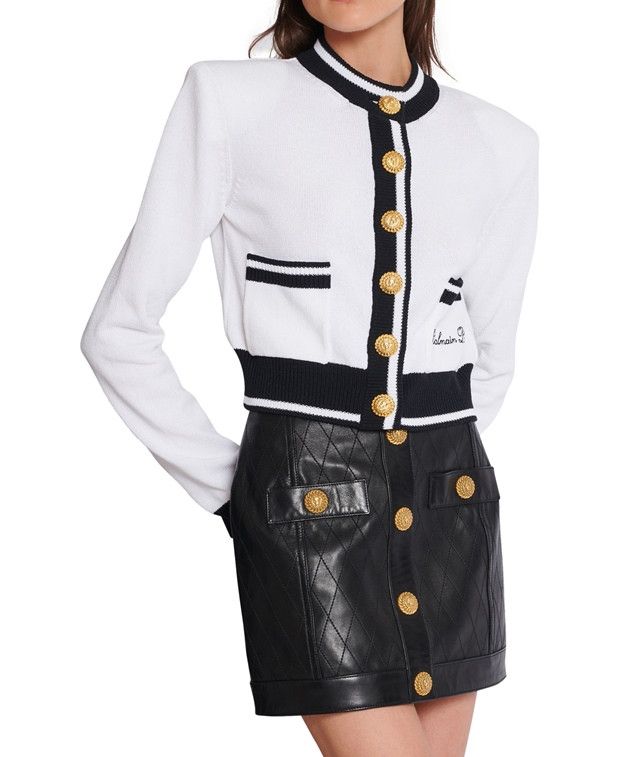 Balmain Cardigan Size S / US 4 / IT 40 - 2 Thumbnail