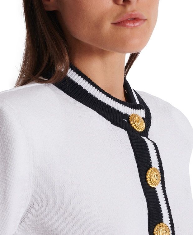 Balmain Cardigan Size S / US 4 / IT 40 - 6 Thumbnail