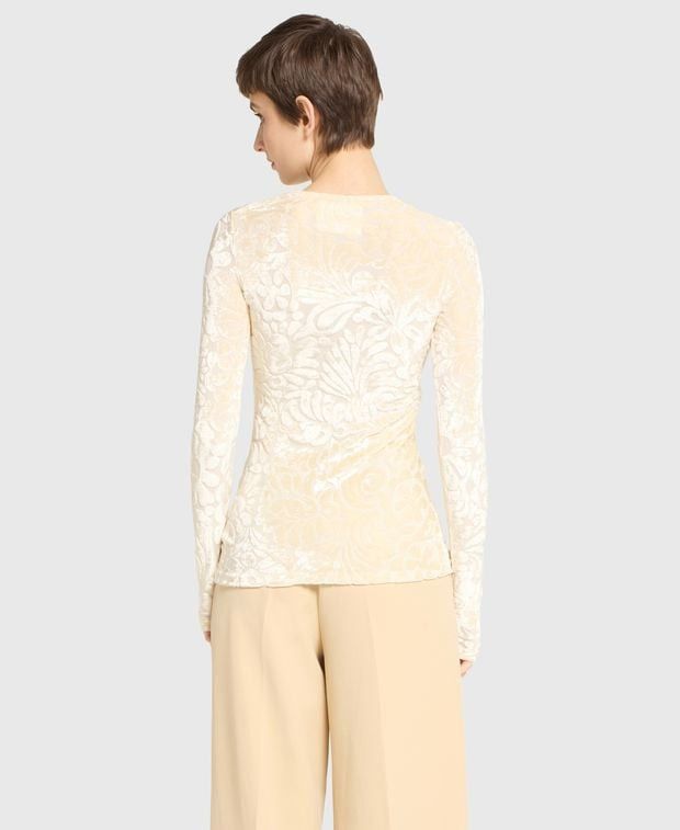 Jil Sander Velvet top Size XXS / US 00 / IT 34 - 2 Thumbnail