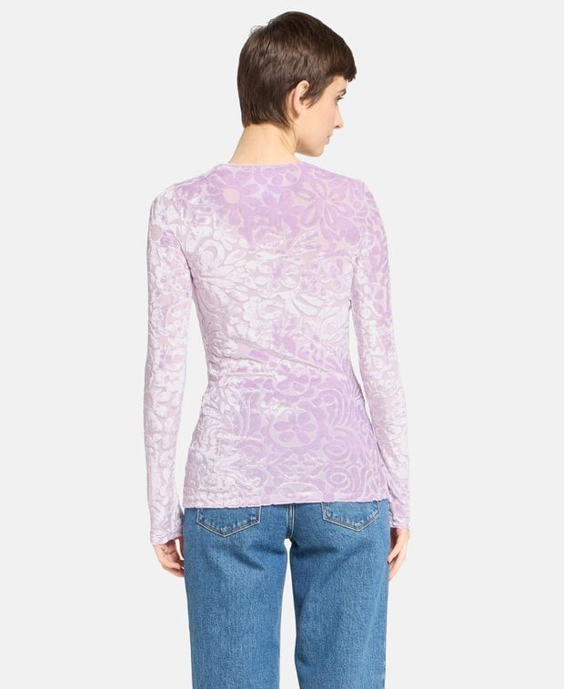 Jil Sander Velvet top Size XXS / US 00 / IT 34 - 2 Thumbnail