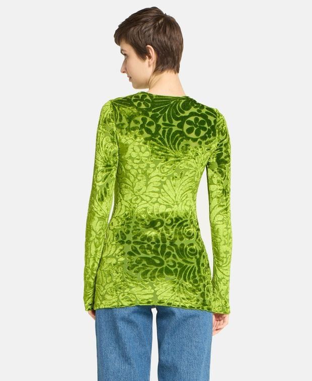 Jil Sander Velvet top Size 4XL / US 24-26 - 2 Thumbnail