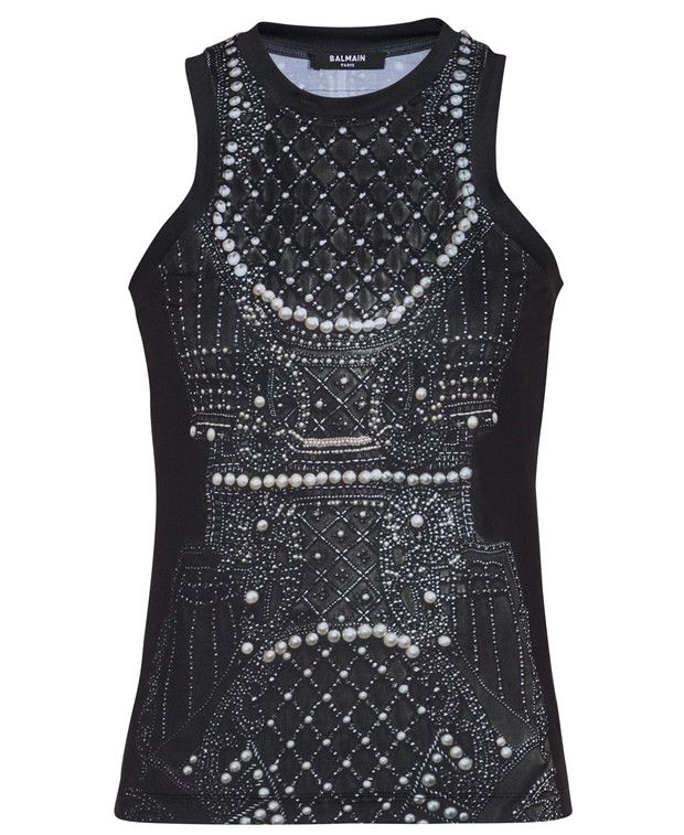 Balmain T-shirt Size S / US 4 / IT 40 - 4 Thumbnail