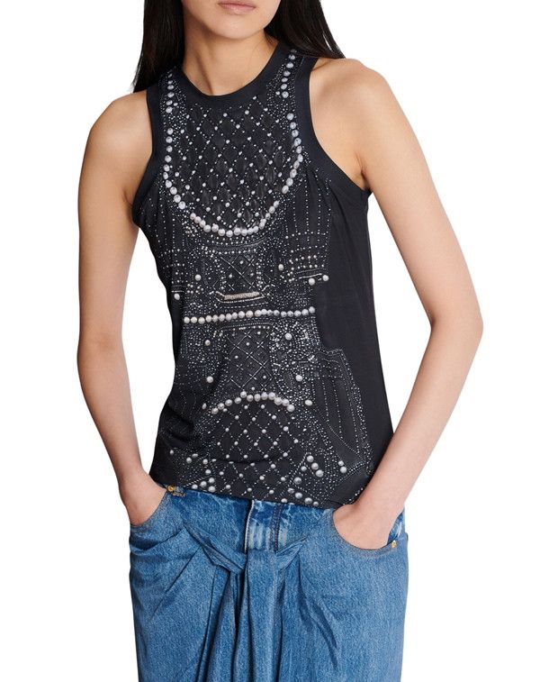 Balmain T-shirt Size S / US 4 / IT 40 - 2 Thumbnail
