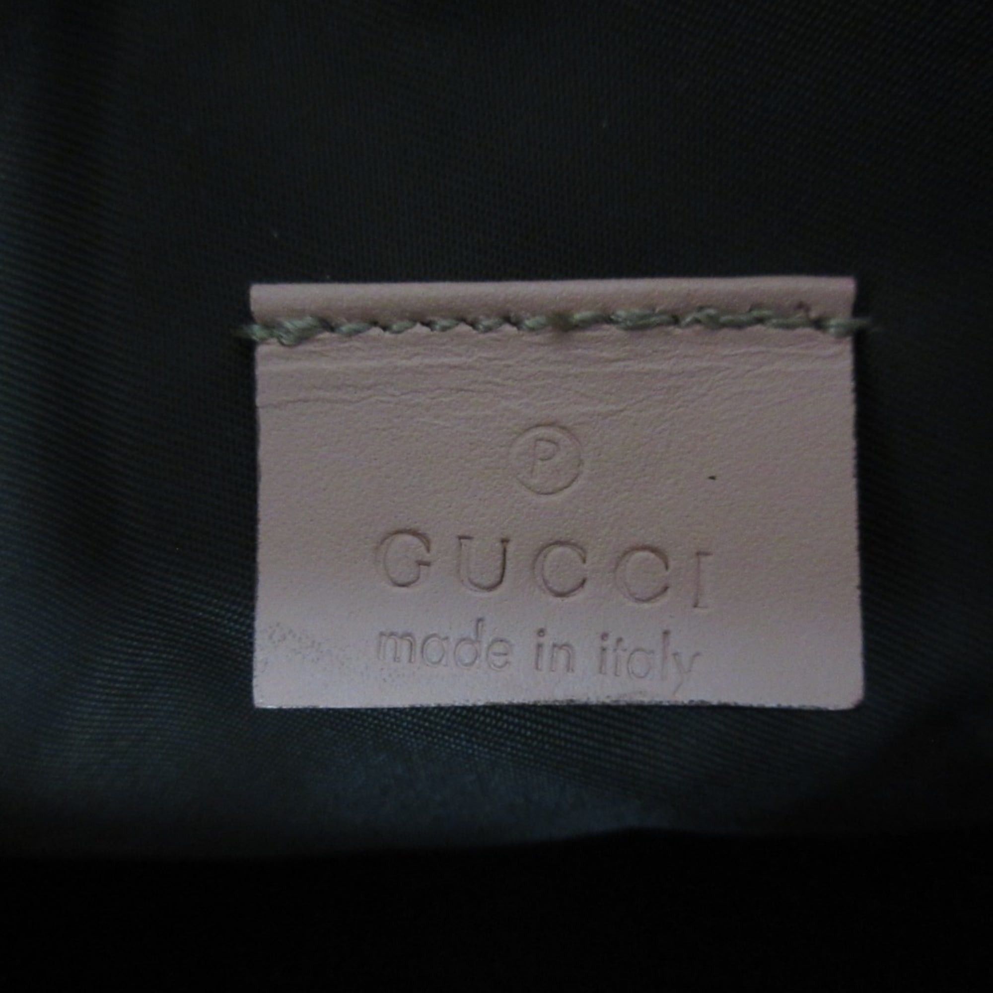 Gucci GUCCI Sherry Line GG Pattern Clutch Bag/Second Bag 189818 White/Pink Women's Size ONE SIZE - 9 Thumbnail