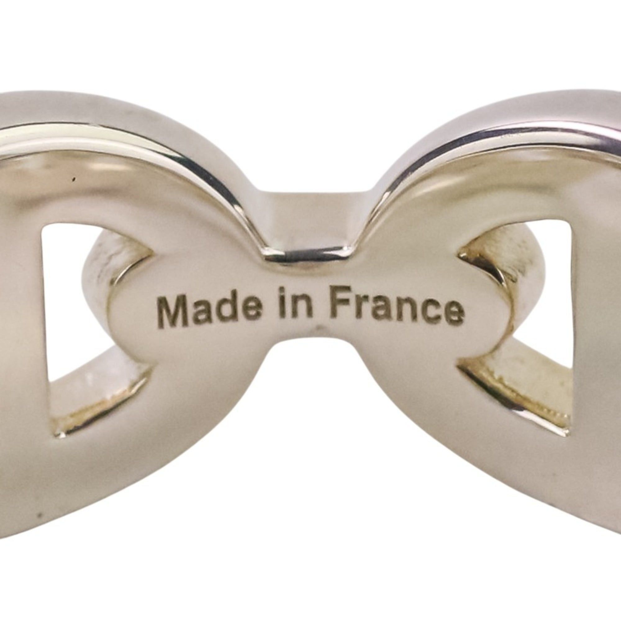 Hermes HERMES Chaine d'Ancre Enchaine PM AG925 Ring, Size 49 (equivalent), Silver, Women's Size ONE SIZE - 14 Thumbnail