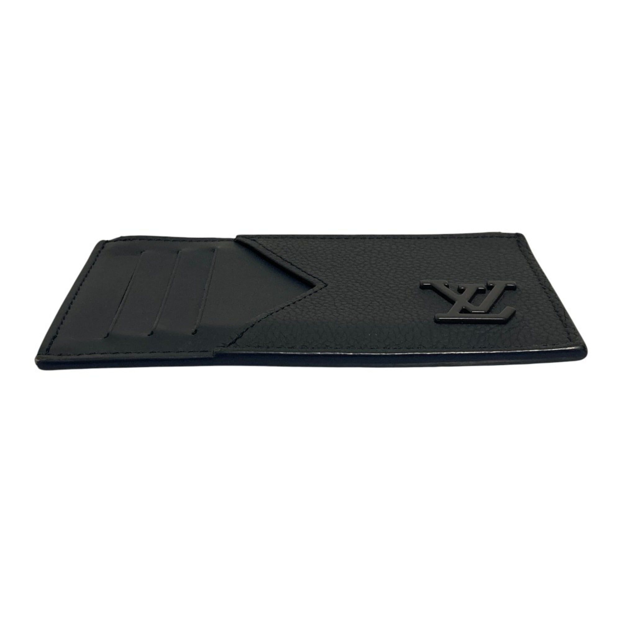 Louis Vuitton LOUIS VUITTON Aerogram Fragment Case Compact Wallet M82068 Navy Men's Women's Size ONE SIZE - 4 Thumbnail