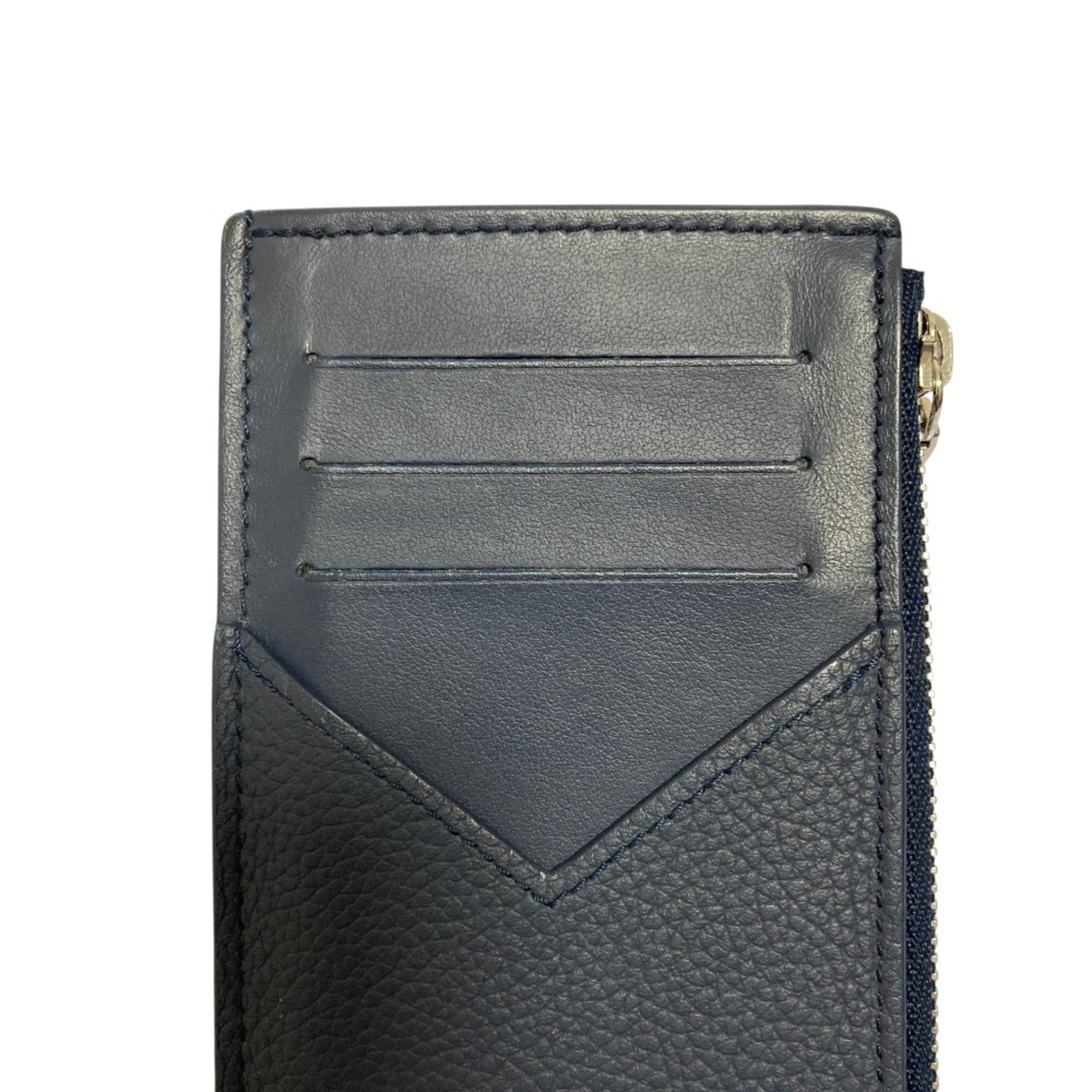Louis Vuitton LOUIS VUITTON Aerogram Fragment Case Compact Wallet M82068 Navy Men's Women's Size ONE SIZE - 5 Thumbnail