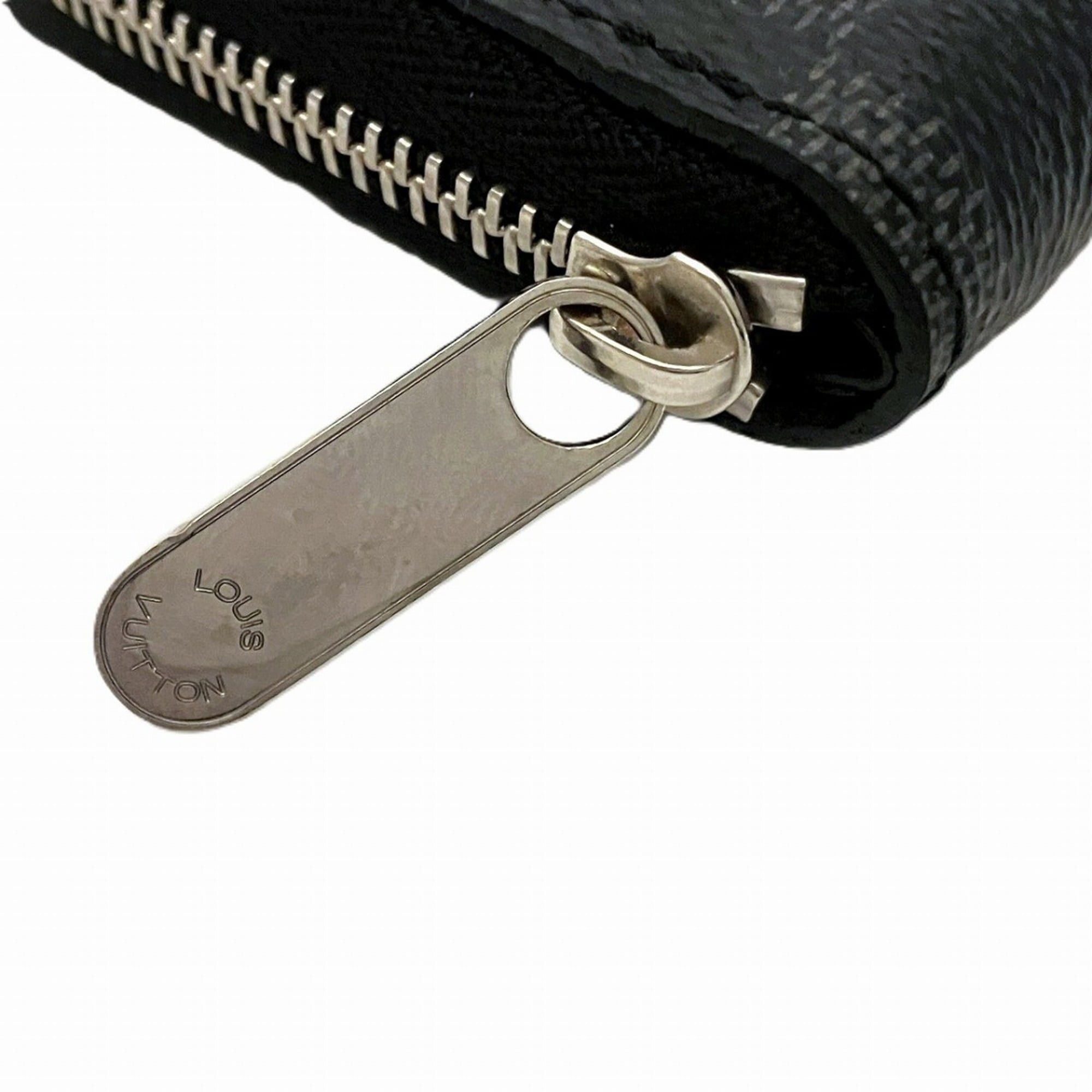 Louis Vuitton Louis Vuitton Zippy Coin Purse in Damier Graphite Toal N63076, Free Shipping Size ONE SIZE - 9 Thumbnail