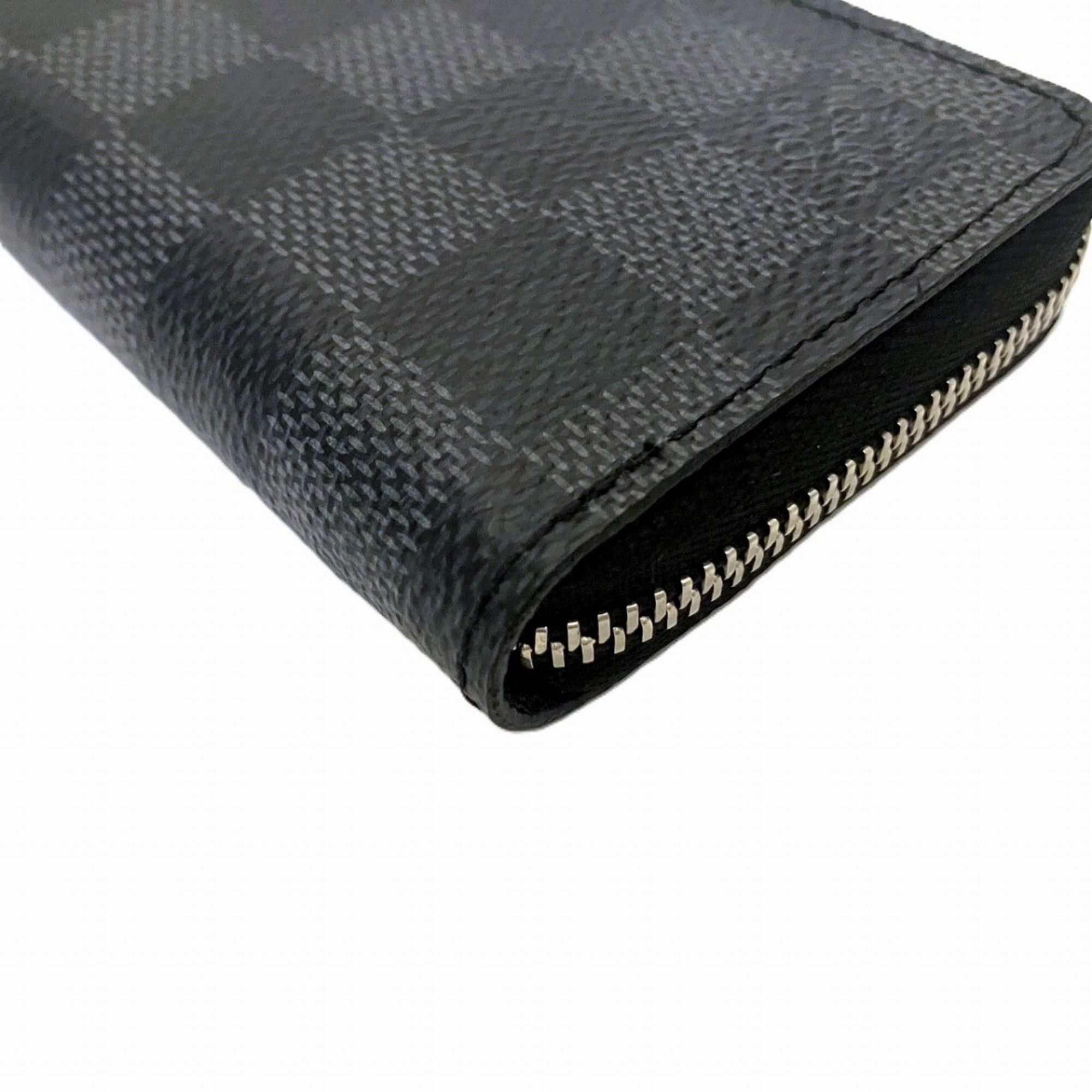 Louis Vuitton Louis Vuitton Zippy Coin Purse in Damier Graphite Toal N63076, Free Shipping Size ONE SIZE - 8 Thumbnail