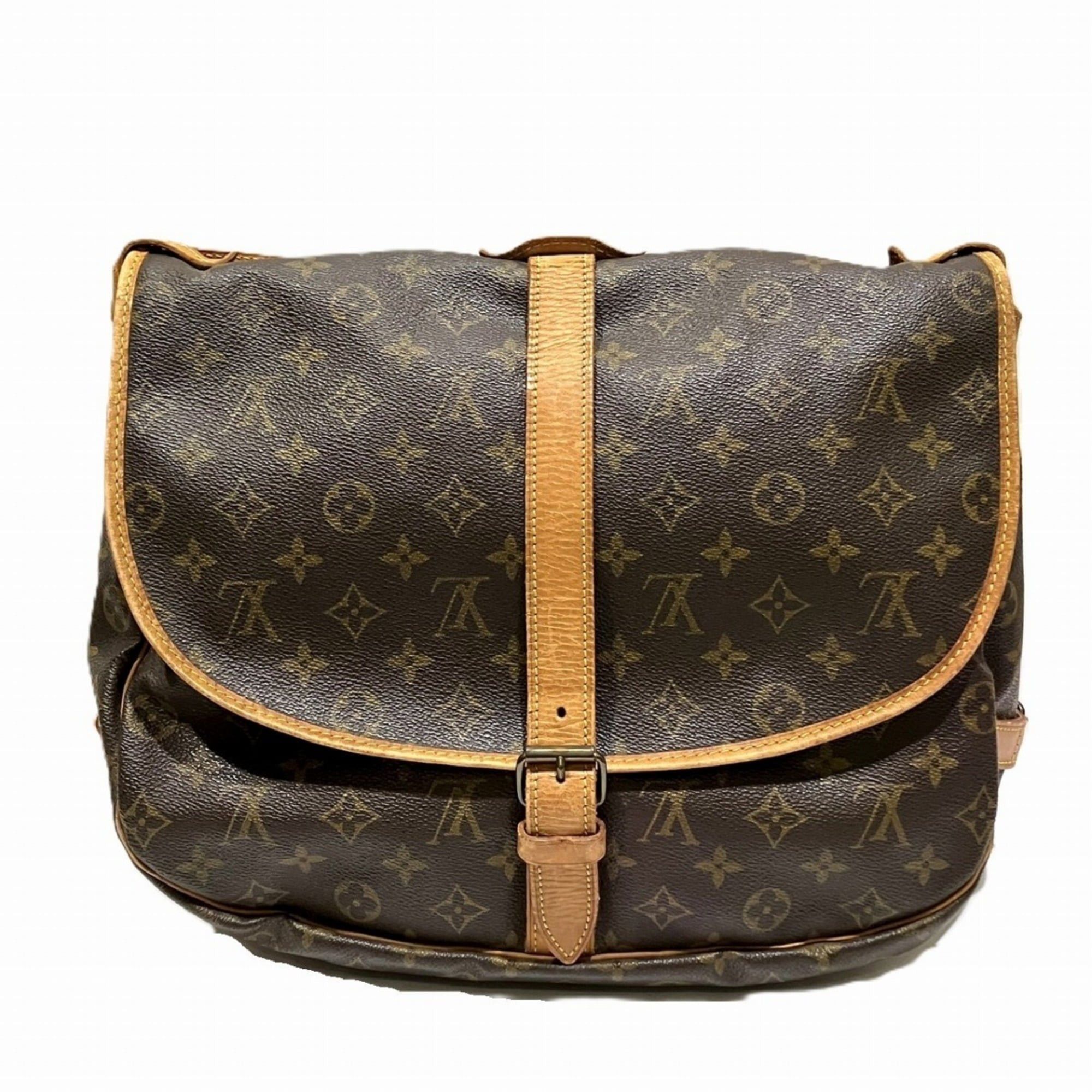 Louis Vuitton Louis Vuitton Saumur 35 Monogram Shoulder Bag in Taal Fabric, M42254, Free Shipping Size ONE SIZE - 2 Thumbnail