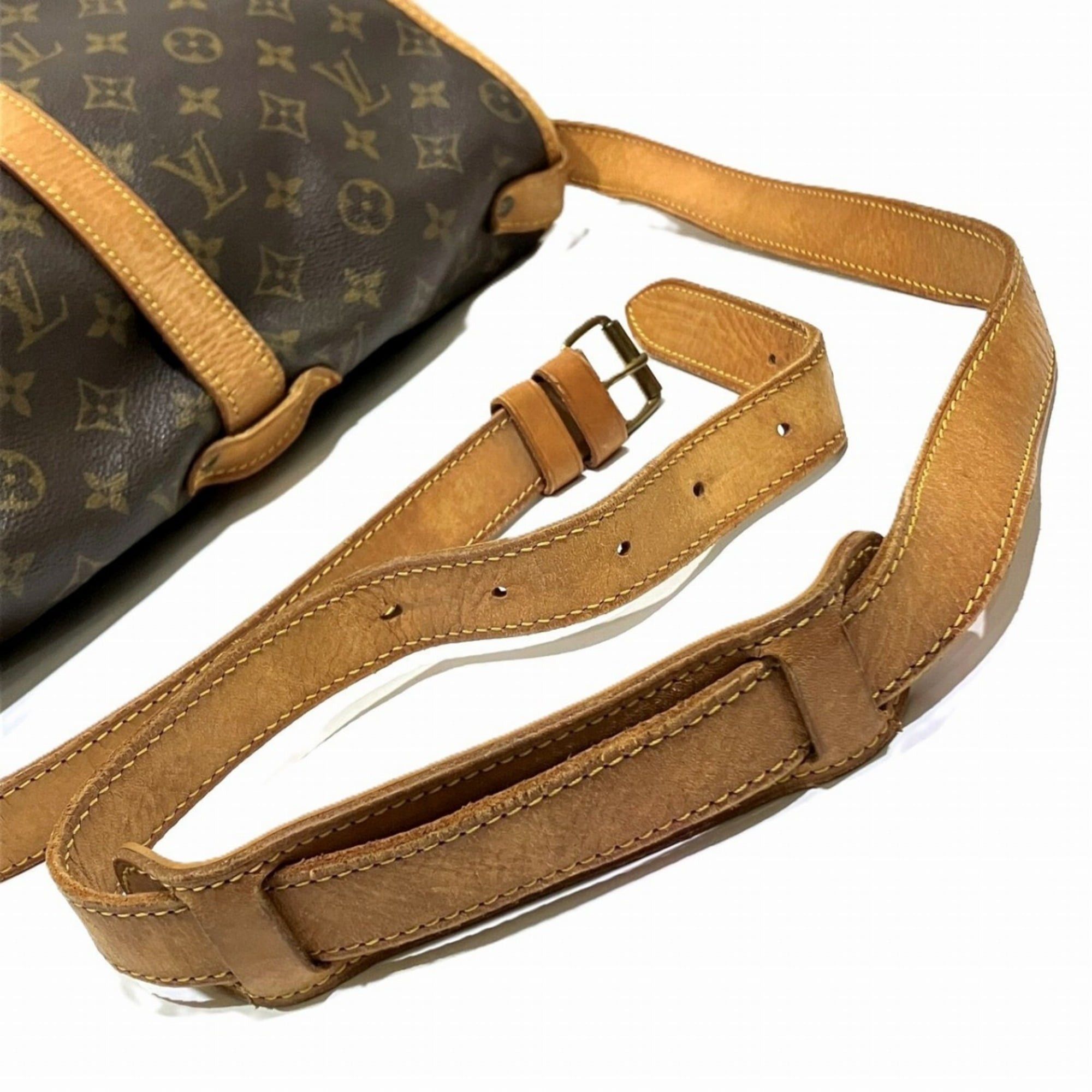 Louis Vuitton Louis Vuitton Saumur 35 Monogram Shoulder Bag in Taal Fabric, M42254, Free Shipping Size ONE SIZE - 9 Thumbnail