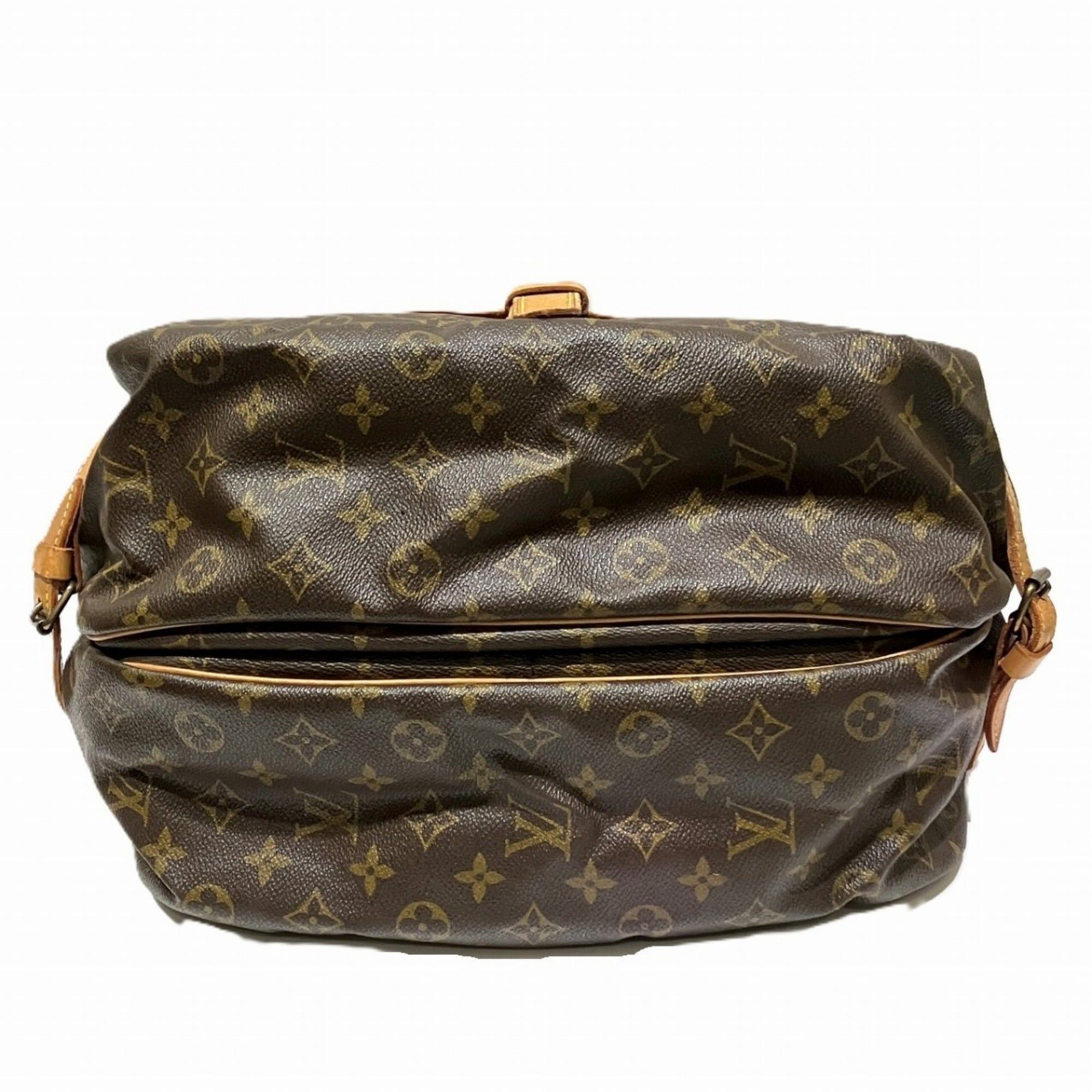 Louis Vuitton Louis Vuitton Saumur 35 Monogram Shoulder Bag in Taal Fabric, M42254, Free Shipping Size ONE SIZE - 3 Thumbnail