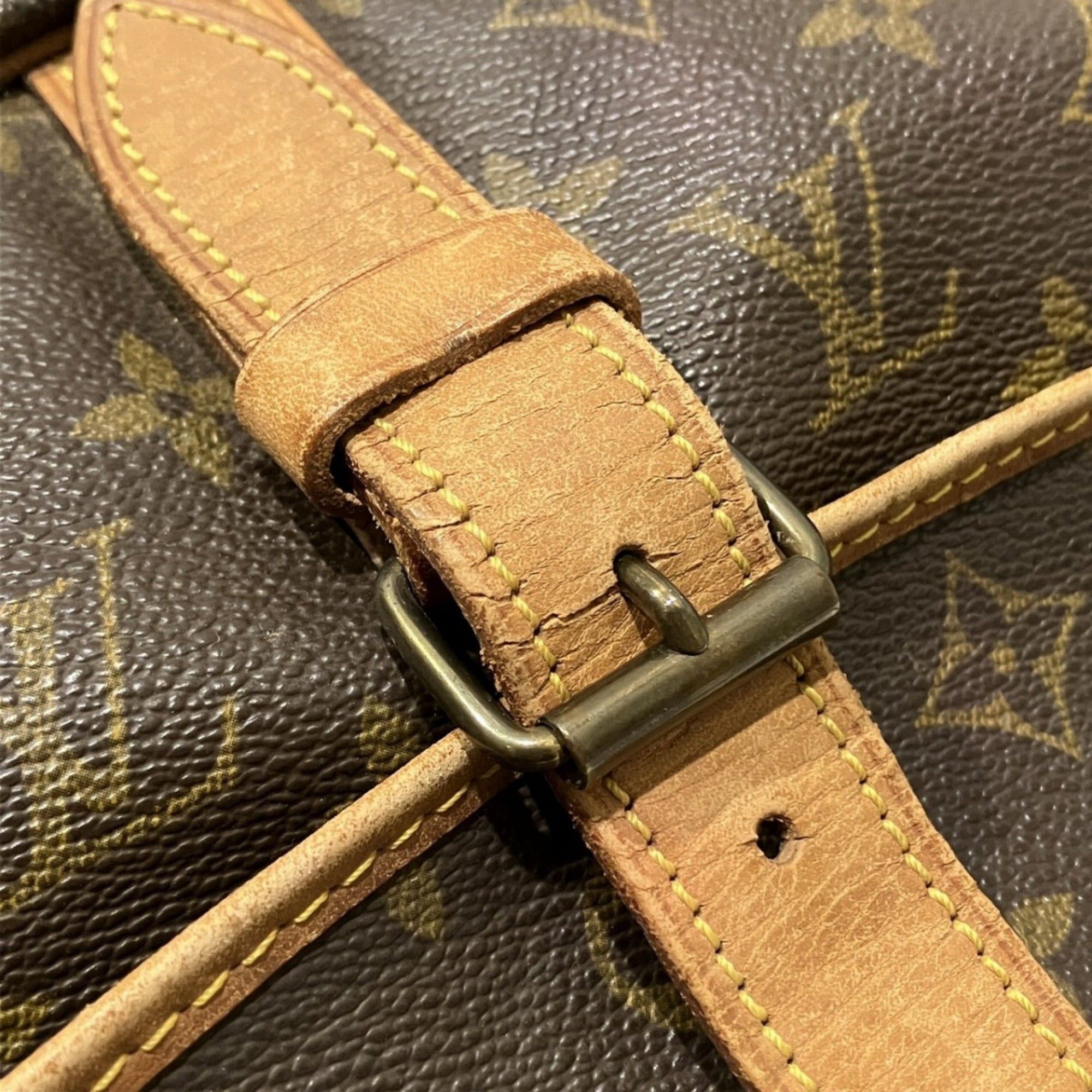 Louis Vuitton Louis Vuitton Saumur 35 Monogram Shoulder Bag in Taal Fabric, M42254, Free Shipping Size ONE SIZE - 8 Thumbnail