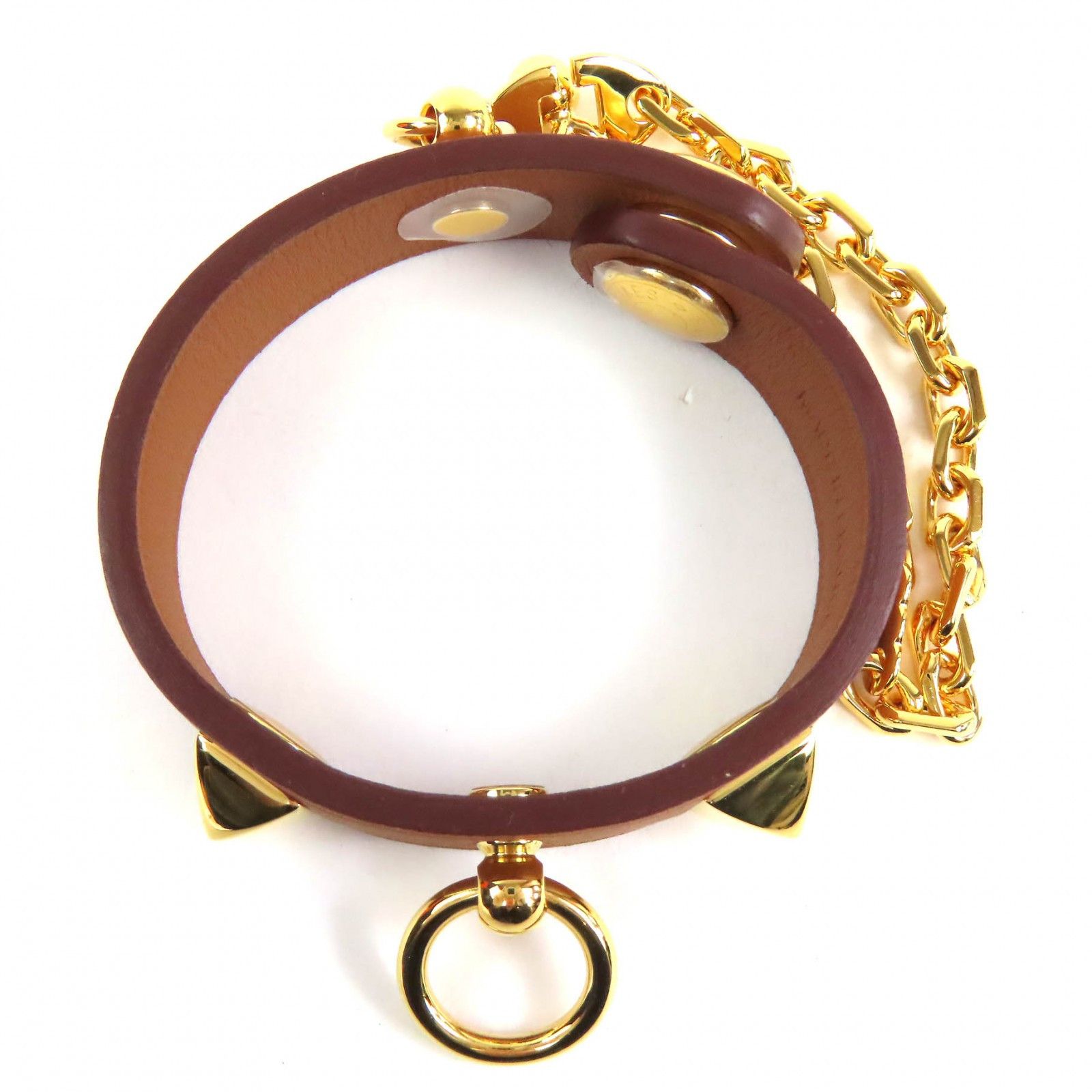 Hermes Hermes Hermès Rival Serie Vaux Swift Leather Glove Holder Leather Charm DUTY FREE for USA Size ONE SIZE - 6 Thumbnail