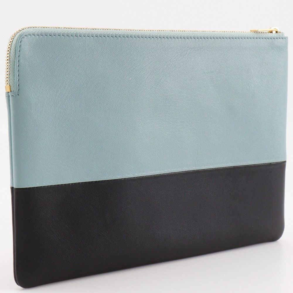 Celine Celine Celine Bicolor Calfskin Clutch Bag Leather Other 100093HTM.08GB DUTY FREE for USA Size ONE SIZE - 3 Thumbnail