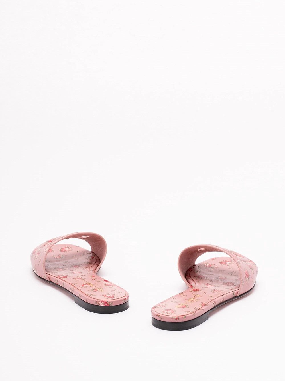 Dolce & Gabbana Sliders with Florar Print Size US 10 / IT 40 - 3 Thumbnail