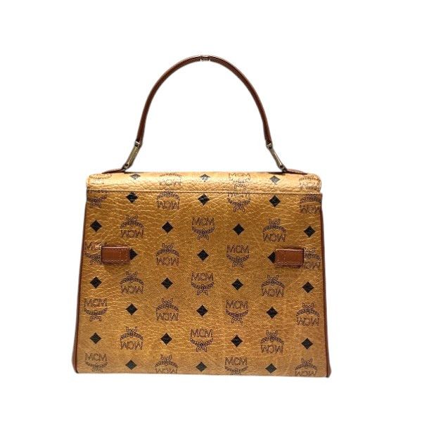 MCM MCM MCM Visetos Nappa Leather Handbag Leather Handbag DUTY FREE for USA Size ONE SIZE - 2 Thumbnail