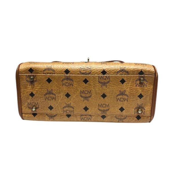 MCM MCM MCM Visetos Nappa Leather Handbag Leather Handbag DUTY FREE for USA Size ONE SIZE - 3 Thumbnail