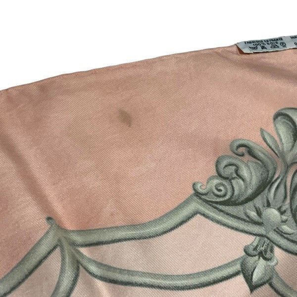 Hermes Hermes Hermès Les Chevaux des Moghols Carré90 Silk Scarf Textile Scarf DUTY FREE for USA Size ONE SIZE - 7 Thumbnail