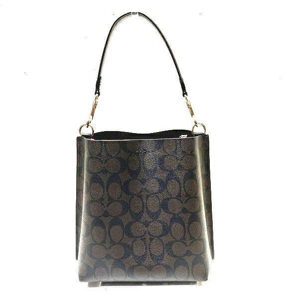 Coach Coach Coach Signature PVC 2way Shoulder Bag Plastic / Synthetic Shoulder Bag CA582 DUTY FREE for USA Size ONE SIZE - 2 Thumbnail
