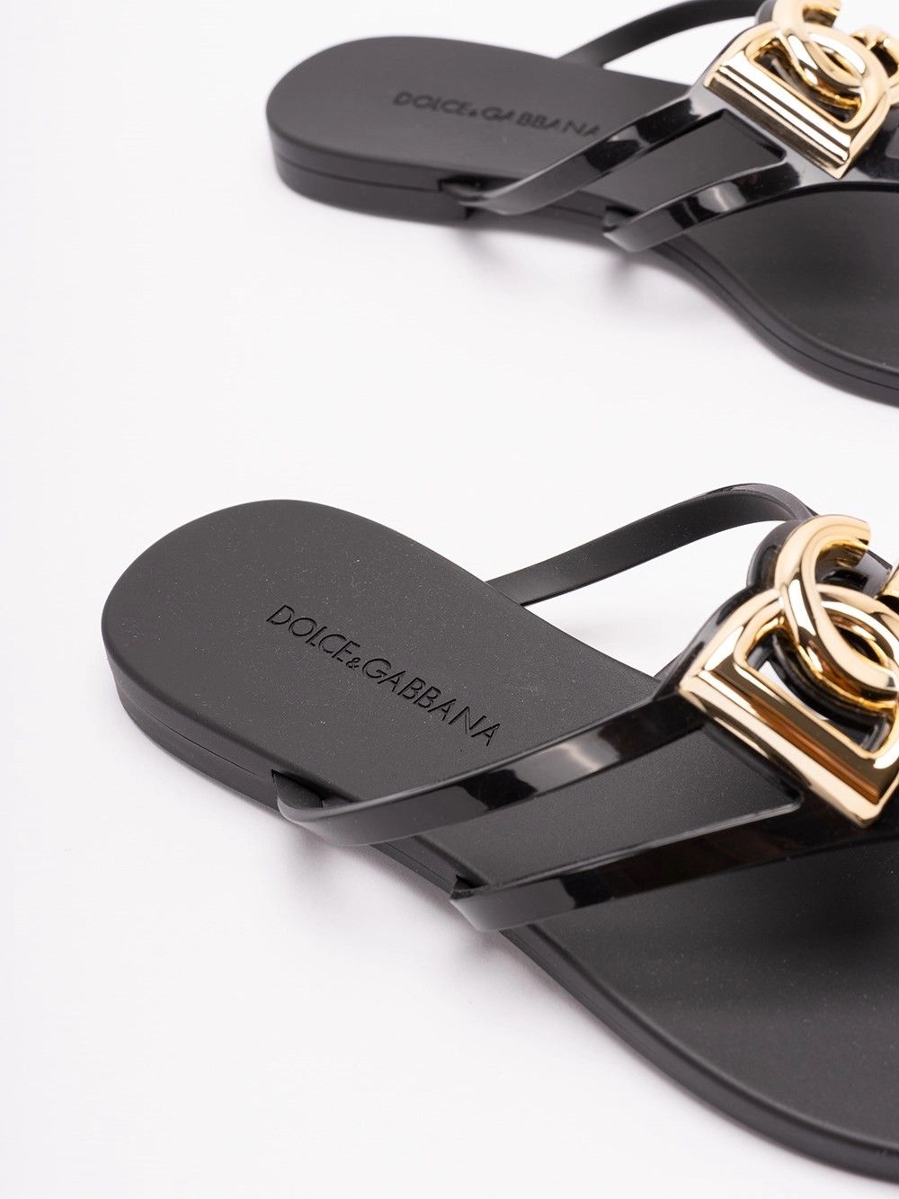 Dolce & Gabbana Rubber Flip Flops Size US 6 / IT 36 - 6 Thumbnail