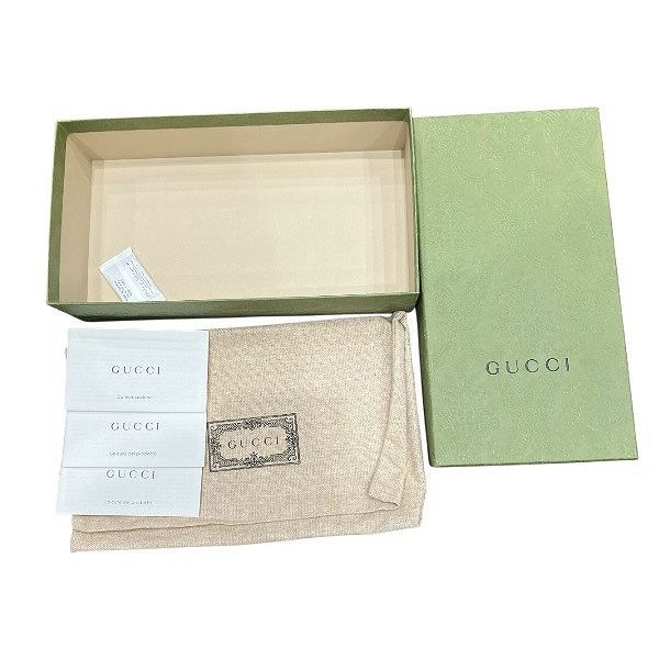 Gucci Gucci Gucci GG Canvas Bamboo Long Zip Wallet Textile Long Wallet 658634 DUTY FREE for USA Size ONE SIZE - 5 Thumbnail