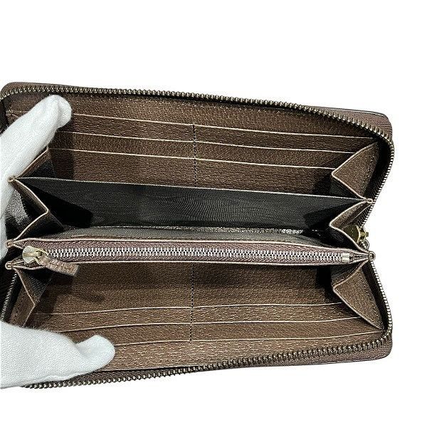 Gucci Gucci Gucci GG Canvas Bamboo Long Zip Wallet Textile Long Wallet 658634 DUTY FREE for USA Size ONE SIZE - 3 Thumbnail