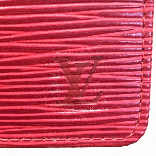 Louis Vuitton Louis Vuitton Louis Vuitton Pochette Clés Epi Coin Case Leather Coin Case M63807 DUTY FREE for USA Size ONE SIZE - 5 Thumbnail