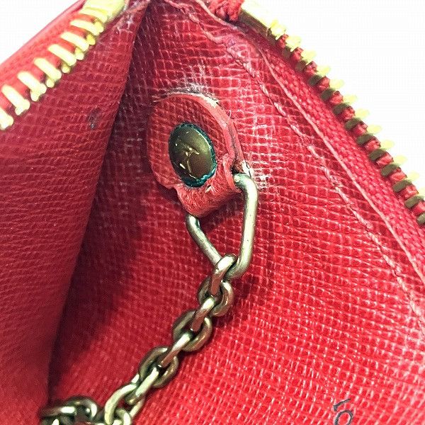 Louis Vuitton Louis Vuitton Louis Vuitton Pochette Clés Epi Coin Case Leather Coin Case M63807 DUTY FREE for USA Size ONE SIZE - 7 Thumbnail