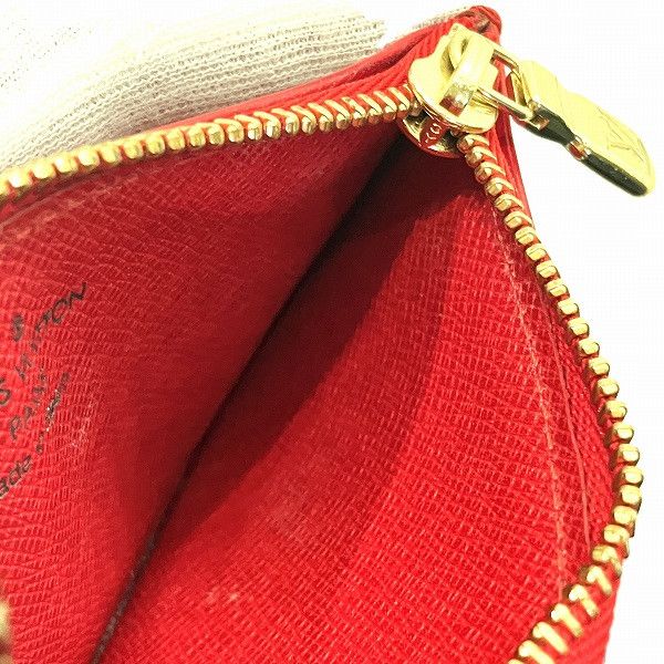 Louis Vuitton Louis Vuitton Louis Vuitton Pochette Clés Epi Coin Case Leather Coin Case M63807 DUTY FREE for USA Size ONE SIZE - 8 Thumbnail