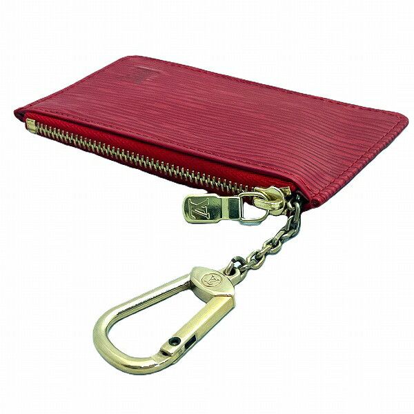 Louis Vuitton Louis Vuitton Louis Vuitton Pochette Clés Epi Coin Case Leather Coin Case M63807 DUTY FREE for USA Size ONE SIZE - 9 Thumbnail