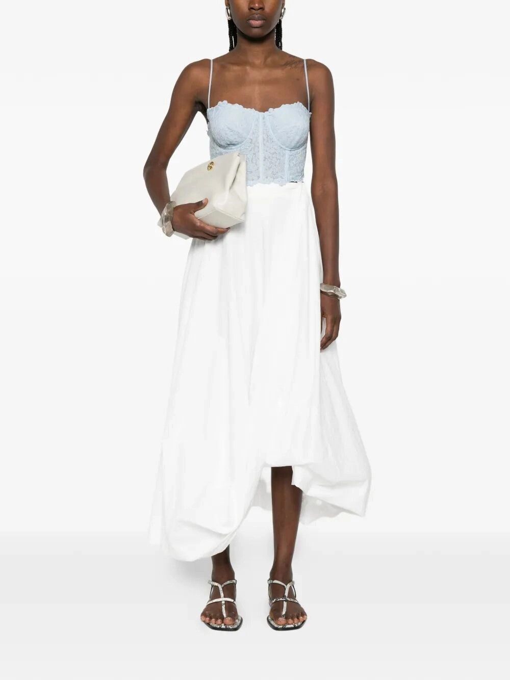Ermanno Scervino Top With Embroidery Size M / US 6-8 / IT 42-44 - 2 Thumbnail