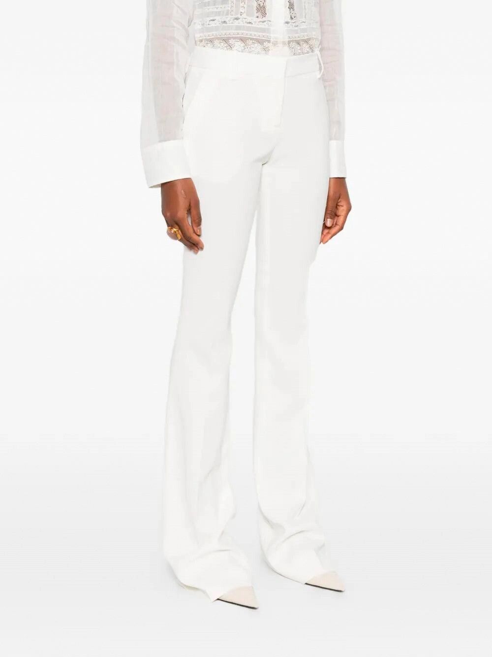 Ermanno Scervino Bootcut Pants Size 28" / US 6 / IT 42 - 3 Thumbnail