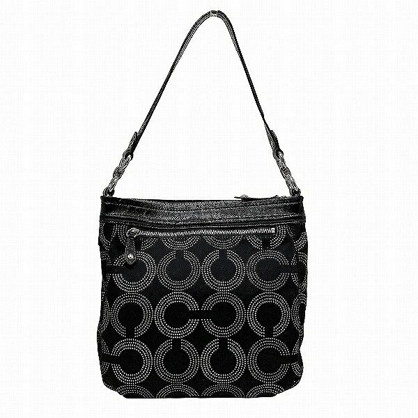 Coach Coach Coach Ashley Dotted Op Art Hippie PVC 2way bag Plastic / Synthetic Shoulder Bag F20088 DUTY FREE for USA Size ONE SIZE - 2 Thumbnail
