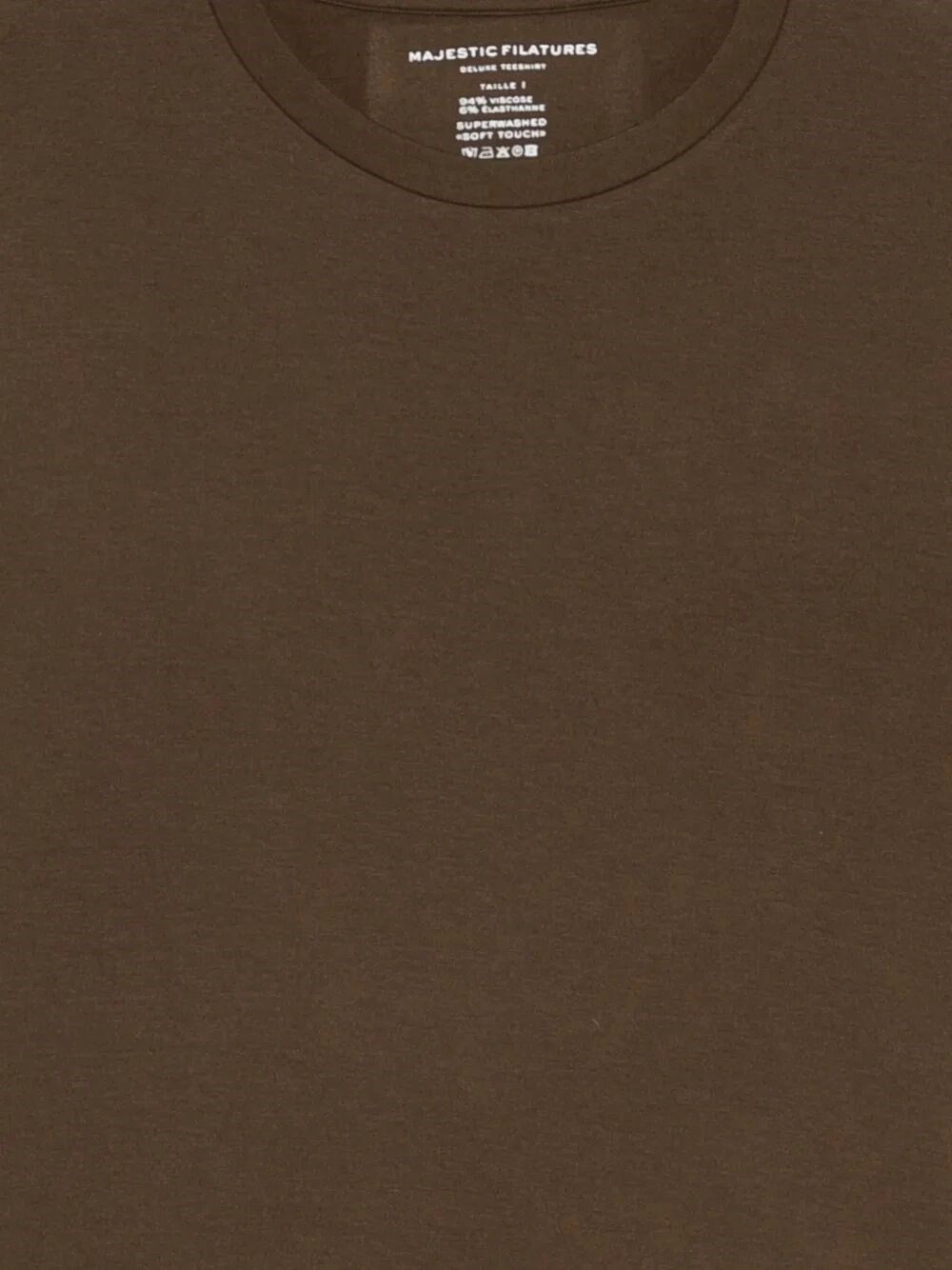 MAJESTIC FILATURES Short Sleeve T-Shirt Size XS / US 0-2 / IT 36-38 - 3 Thumbnail